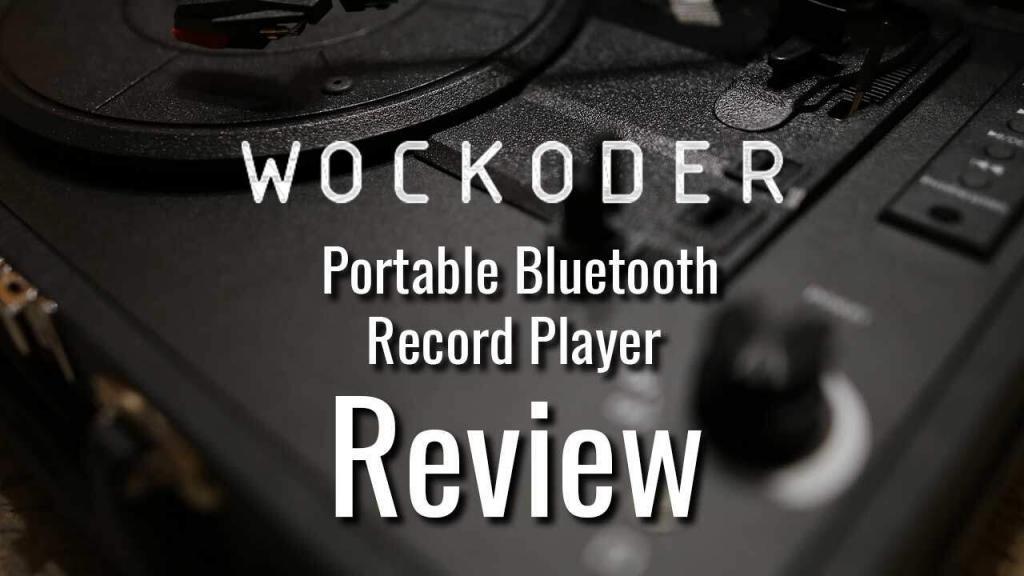 wockoder turntable bluetooth