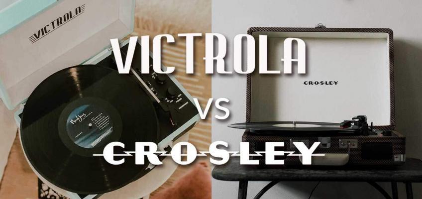 Victrola vs Crosley Record Players