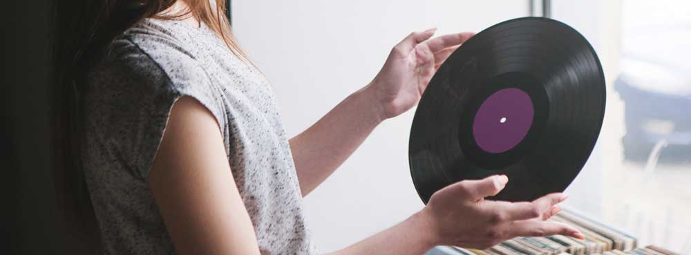 Handling A Vinyl Record