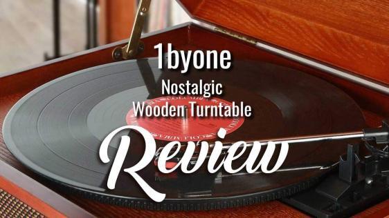 1byone Nostalgic Wireless Wooden Turntable Review